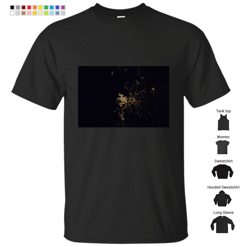A Coruña at Night T-Shirt