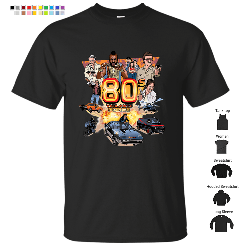 80's Vigilante Force T-Shirt
